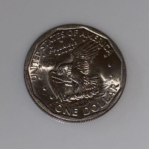 Coin-1979 Susan B. Anthony One Dollar Coin -Circulated-D-United States Liberty. - Picture 6 of 8